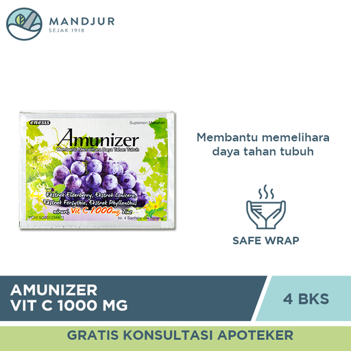 Amunizer Vitamin C 1000 mg - Apotek Mandjur