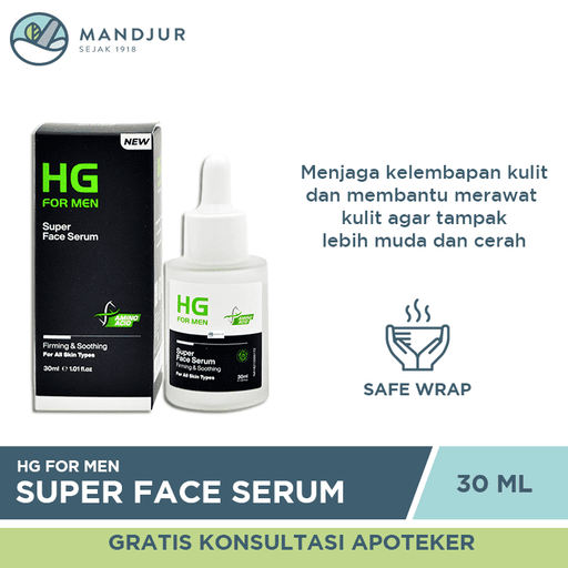 HG For Men Face Serum 30 ML - Apotek Mandjur