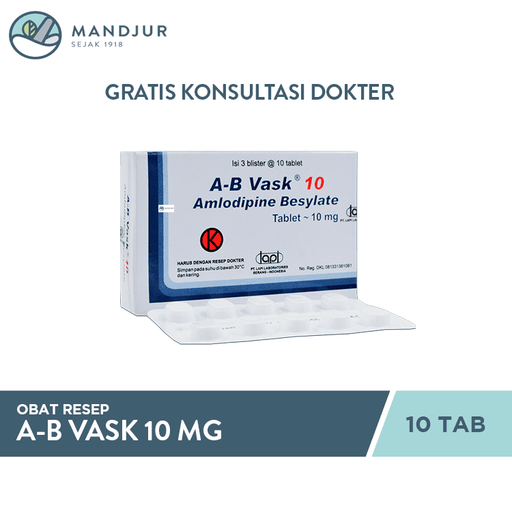 A-B Vask 10 Mg 10 Tablet - Apotek Mandjur
