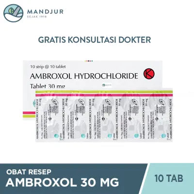 Ambroxol Novell 30 mg Strip 10 Tablet