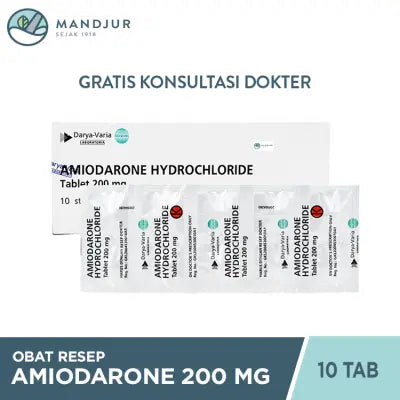 Amiodarone 200 mg 10 Tablet