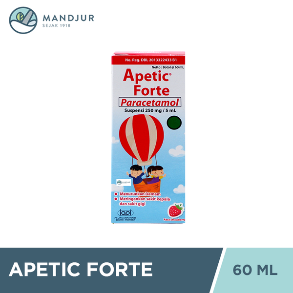 Apetic Forte Suspensi 60 mL