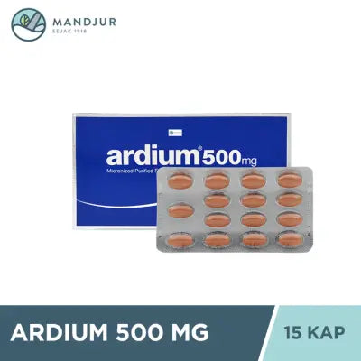 Ardium 500 Mg 15 Tablet