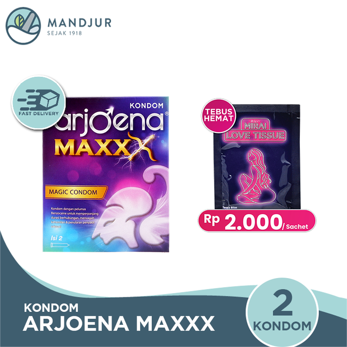 Kondom Arjoena Maxxx Isi 2