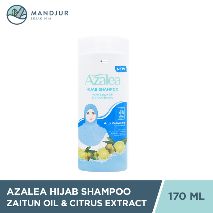 Azalea Hijab Shampoo With Zaitun Oil And Citrus Extract 180 ML
