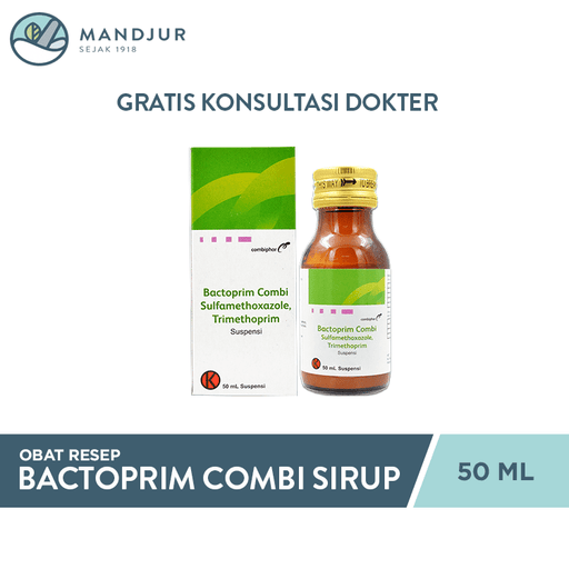 Bactoprim Combi Sirup 50 ml - Apotek Mandjur