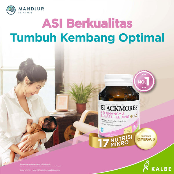 Blackmores Pregnancy & Breastfeeding Gold - Isi 60 Kapsul