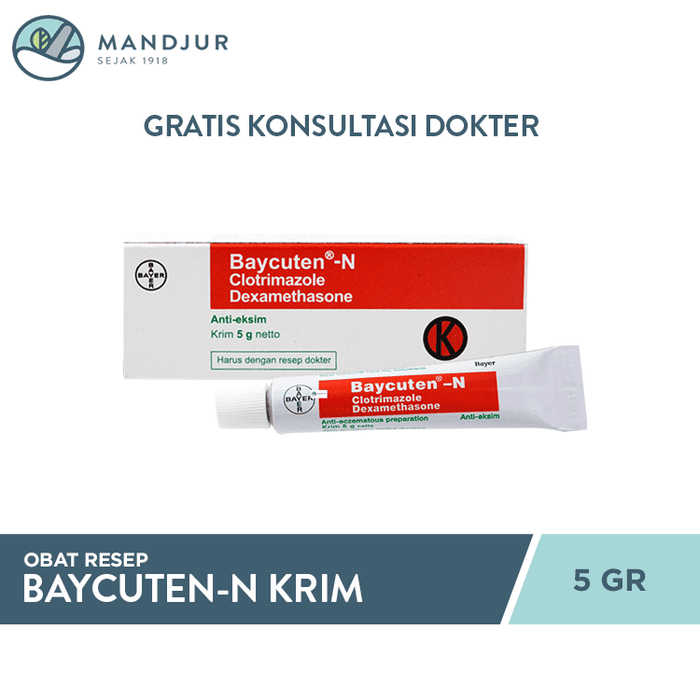 Baycuten-N Cream 5 G — Apotek Mandjur