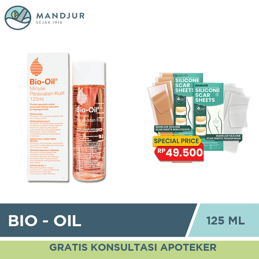 Bio Oil (Penghilang Bekas Luka & Streachmark) 125 mL - Apotek Mandjur