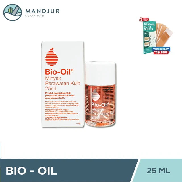 Bio Oil (Penghilang Bekas Luka & Streachmark) 25 ML