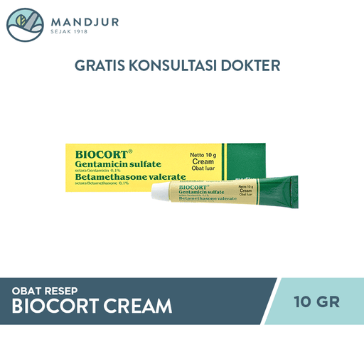 Biocort Cream 10 G - Apotek Mandjur