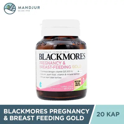 Blackmores Pregnancy & Breastfeeding Gold - Isi 20 Kapsul