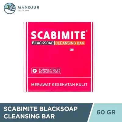 Scabimite Blacksoap 60 Gram