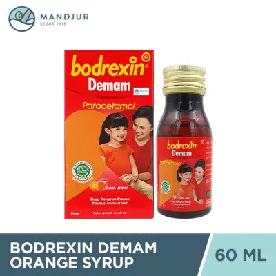 Bodrexin Demam Orange Sirup 60 mL