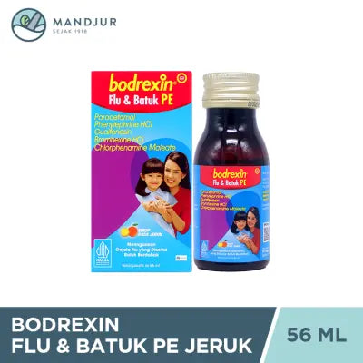 Bodrexin Flu & Batuk PE Jeruk 56 ml