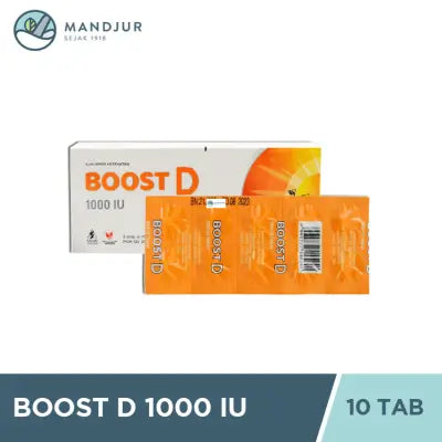 Boost D 1000 IU 10 Tablet