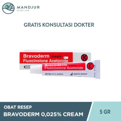Bravoderm 0.025% Cream 5 g
