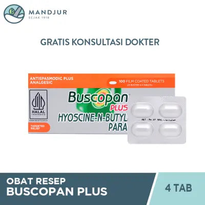 Buscopan Plus 4 Tablet