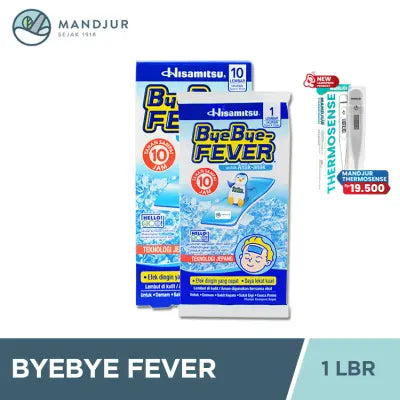 ByeBye Fever Anak 1 Lembar