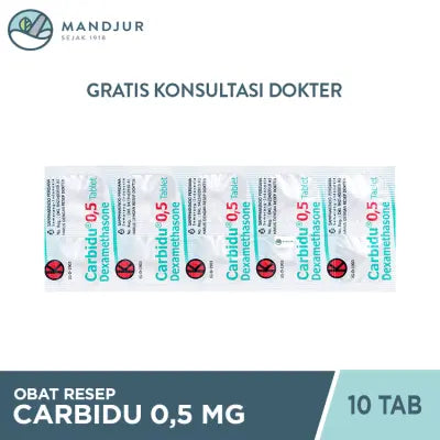 Carbidu 0.5 mg 10 Tablet