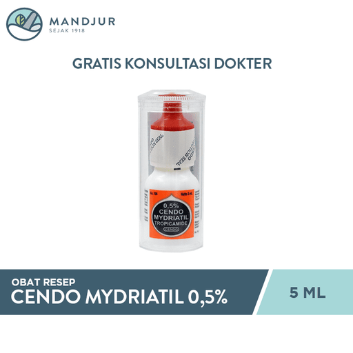 Cendo Mydriatil 0.5% Eye Drops 5 ml - Apotek Mandjur