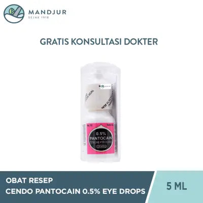 Cendo Pantocain 0.5% Eye Drops 5 ml