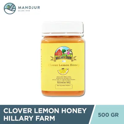 Clover Lemon Honey Hillary Farm 500 Gram