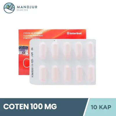 Coten 100 mg 10 Kapsul