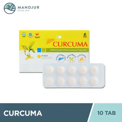 Curcuma 20 Mg 10 Tablet