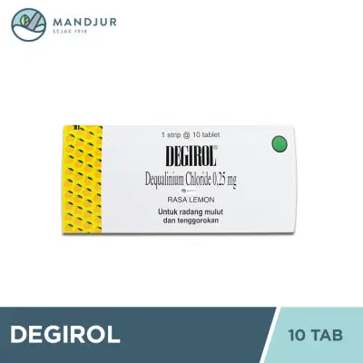 Degirol Strip 10 Tablet