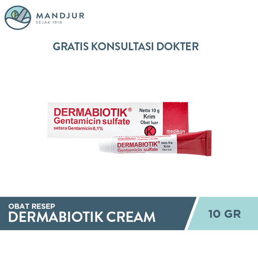 Dermabiotik Cream 10 G - Apotek Mandjur