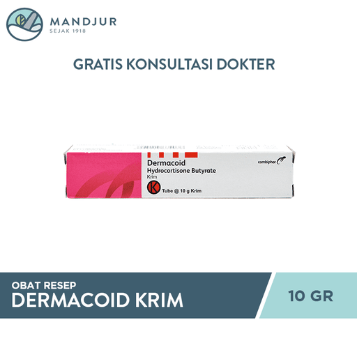 Dermacoid Cream 10 gr - Apotek Mandjur