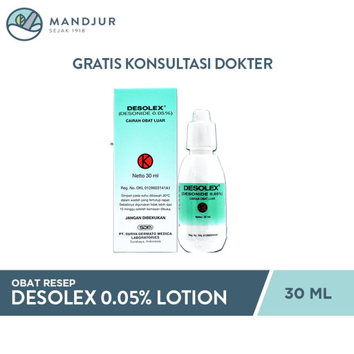 Desolex 0.05% Lotion 30 Ml - Apotek Mandjur