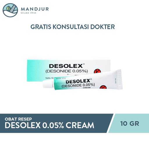 Desolex 0.05% Cream 10 G - Apotek Mandjur