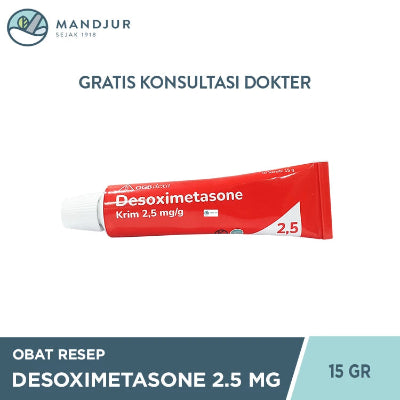 Desoximetasone 0.25 % Cream 15 gr