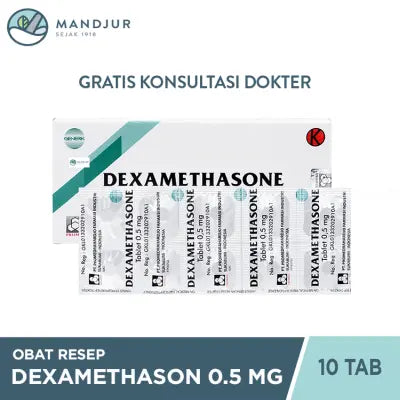 Dexamethasone Promed 0.5 Mg Strip 10 Tablet