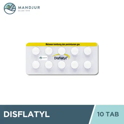 Disflatyl 40 Mg 10 Tablet