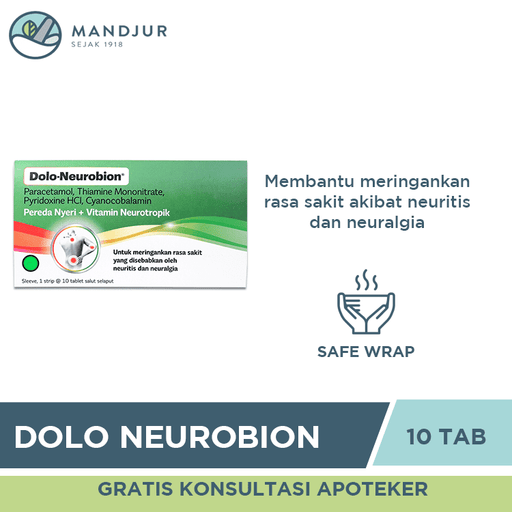 Dolo-Neurobion 10 Tablet - Apotek Mandjur