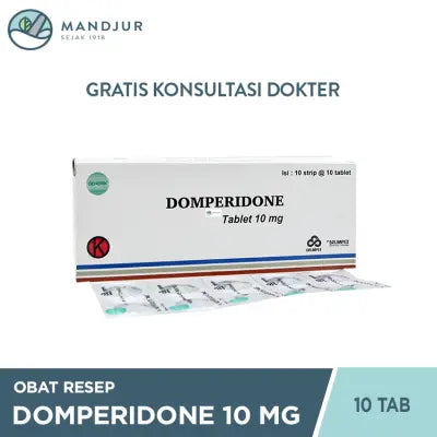 Domperidone 10 Mg Strip 10 Tablet