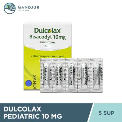 Dulcolax Adult 10 Mg 5 Supositoria