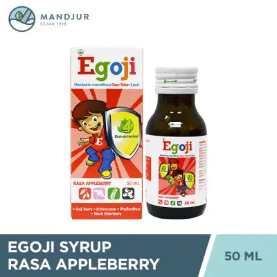 Egoji Sirup Rasa Appleberry 50 ML