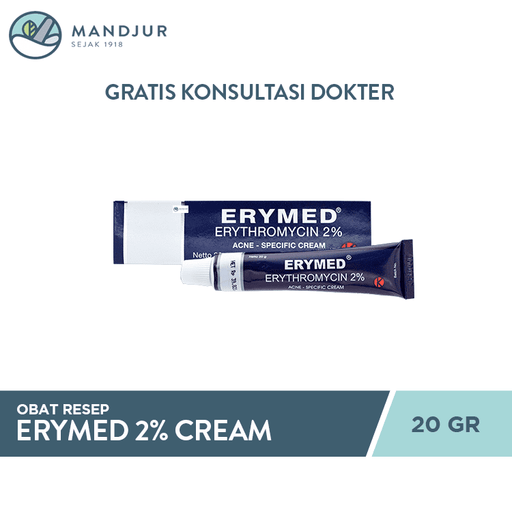 Erymed 2% Cream 20 g - Apotek Mandjur