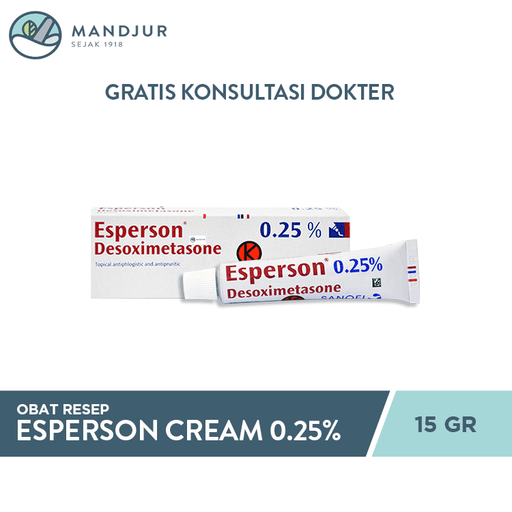 Esperson Cream 0.25% 15 Gram - Apotek Mandjur