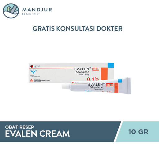 Evalen Cream 10 G - Apotek Mandjur