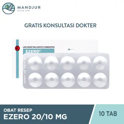 Ezero 20/10 mg 10 Tablet