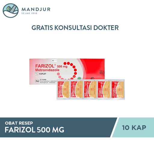 Farizol 500 mg 10 Kaplet - Apotek Mandjur