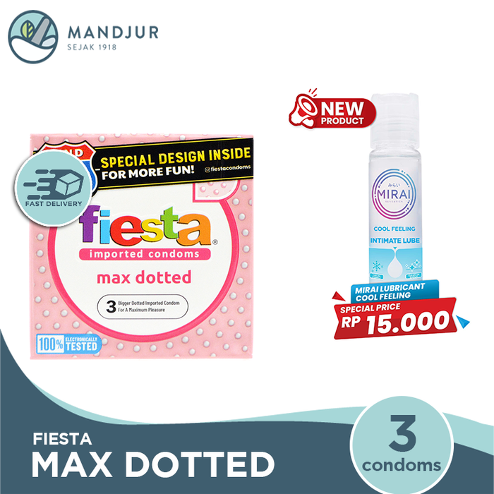 Kondom Fiesta Max Dotted