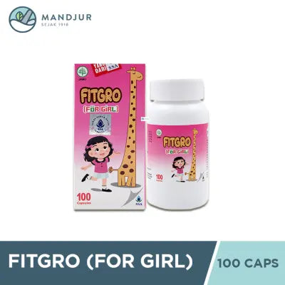 Fitgro For Girl 100 Kapsul