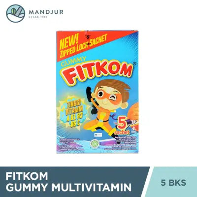 Fitkom Gummy Multivitamin 5 Sachet