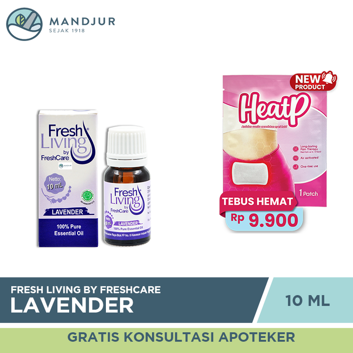 FreshCare Fresh Living Essential Oil Lavender 10 ML - Apotek Mandjur
